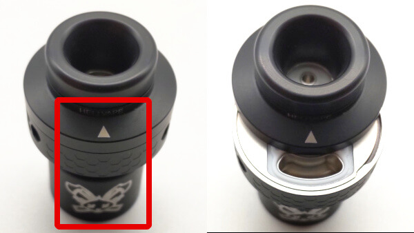 dead rabbit 4 RTA スライドパーツを正位置で付けた時