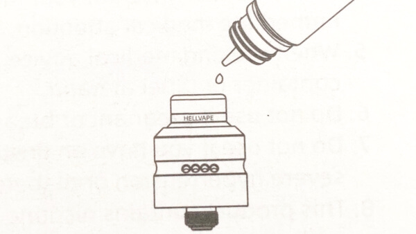dead rabbit mini 説明書内のイラスト