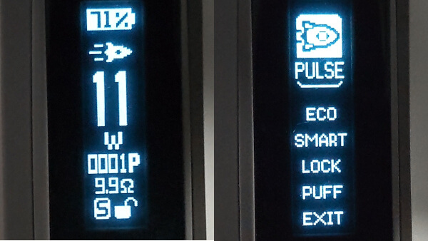 gtx one pro 画面表示