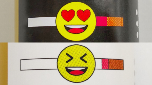 毎日リキッド レギュラーと濃厚いちごタバコのフレーバー目安比較